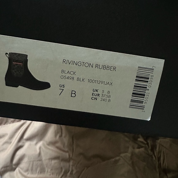 COACH Rainboots size 7 new in box - Picture 3 of 6